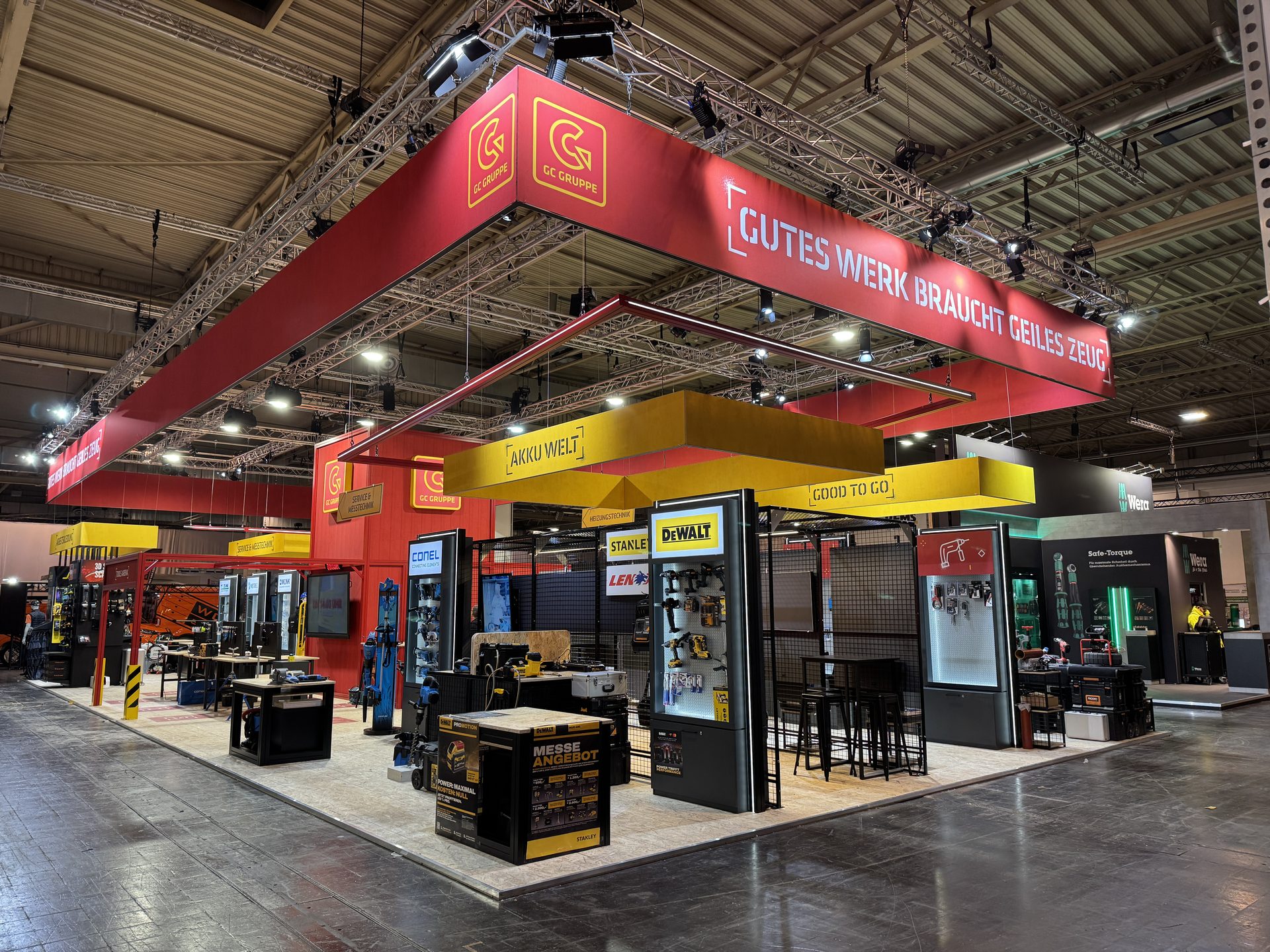 Messestand von Cordes & Graefe auf der SHK Essen
