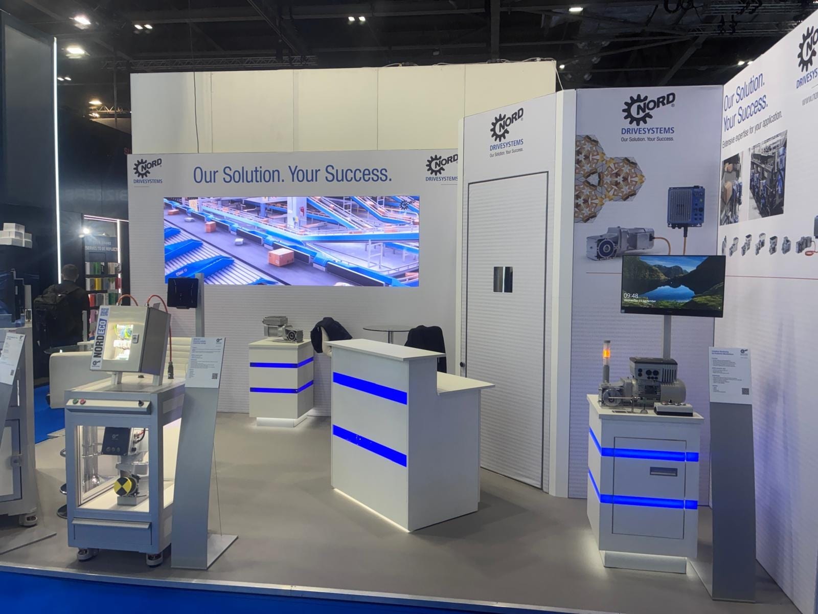 Getriebebau NORD, Parcel+Post Expo London, Bild 02